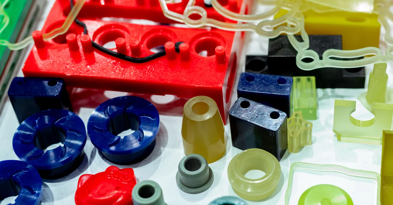 alternative-pfas-stampaggio-industriale Componenti stampati PFAS-free NBR EPDM PA66 TPU SEBS Corti Srl